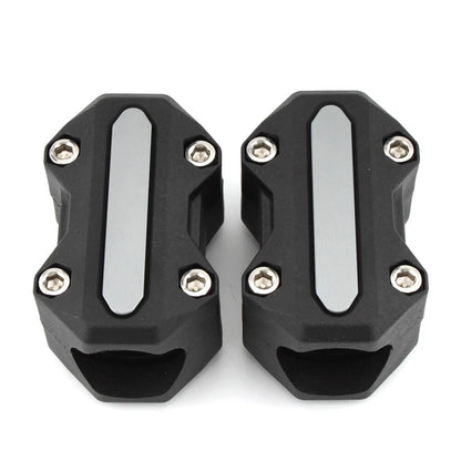 2x Engine Bumper Guard Crash Bar Decorative Protector Fit Honda Kawasaki Suzuki