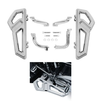Driver Rider Floorboard Footboard & Bracket for Harley Touring FLHT FLHX (2014–2023)