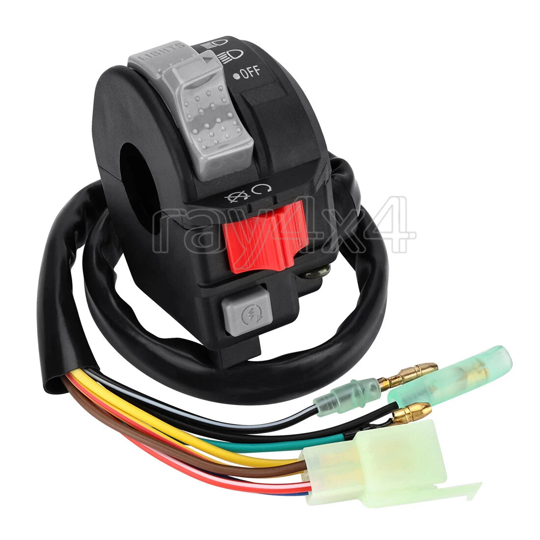 Handlebar Start Run Switch Headlight for Yamaha YFB250 YFM250X (1991–1999)