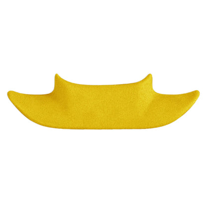 Suede Steering Wheel Lower Cover Trim for Chevrolet Corvette C7 (2014–2019) Yellow