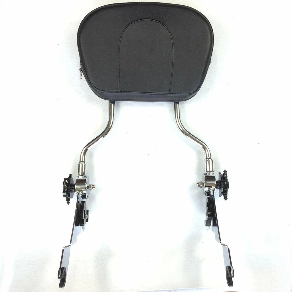 Adjustable Detachable Backrest Sissy Bar for Harley FLHR FLHX (2007–2015)