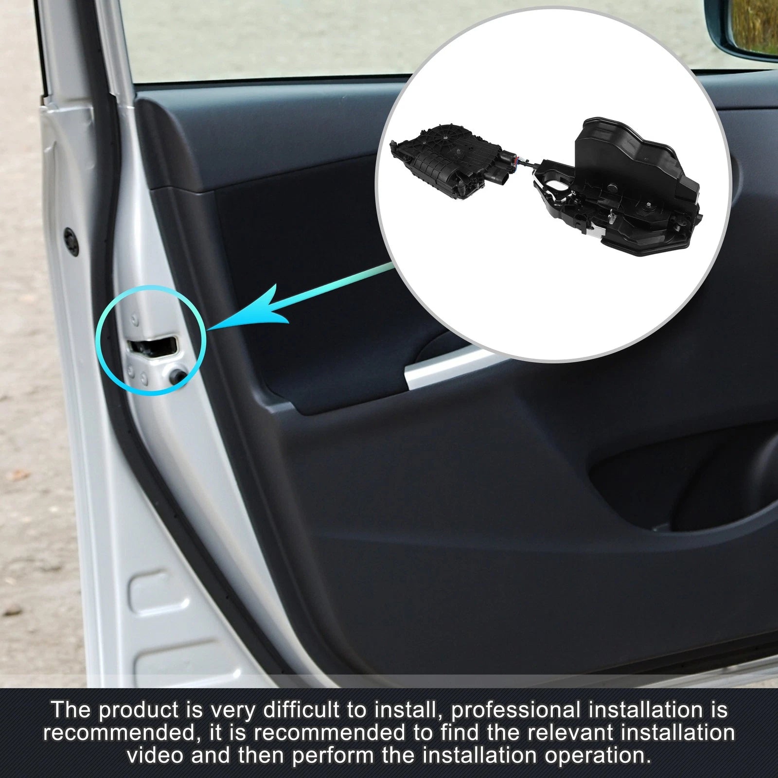 Front Left Door Lock Actuator Replacement for BMW X5 E70 X6 E71 (2007–2014)