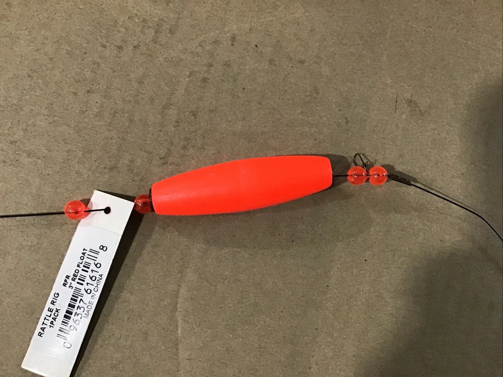 Rattle Float Rig for Sea Striker (3" Cork, Wire, RFR-12)