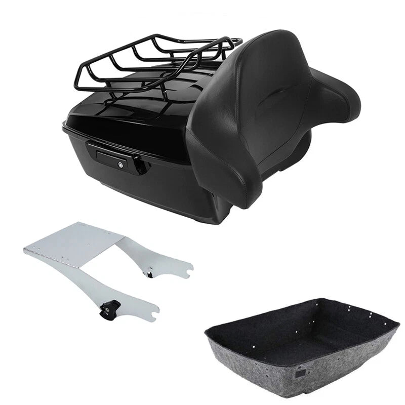 Trunk Backrest Mount Rack for Harley Touring FLHT (1997–2008)