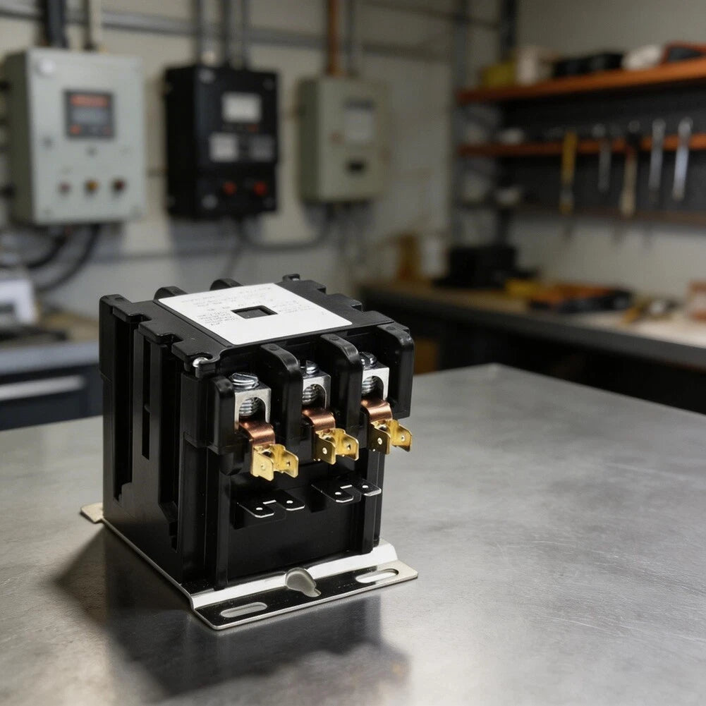 3-Pole 30A 40A 220V AC Contactor for Air Conditioner Wiring