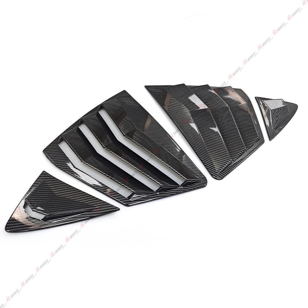Carbon Look Rear Window Vent Louver Cover for Toyota Camry (2025+)