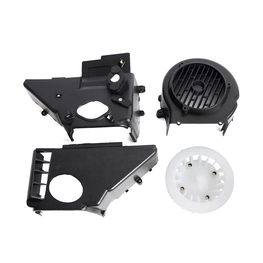 Complete Upper & Lower Air Shroud Fan Assembly for GY6 150cc (2000–2023)