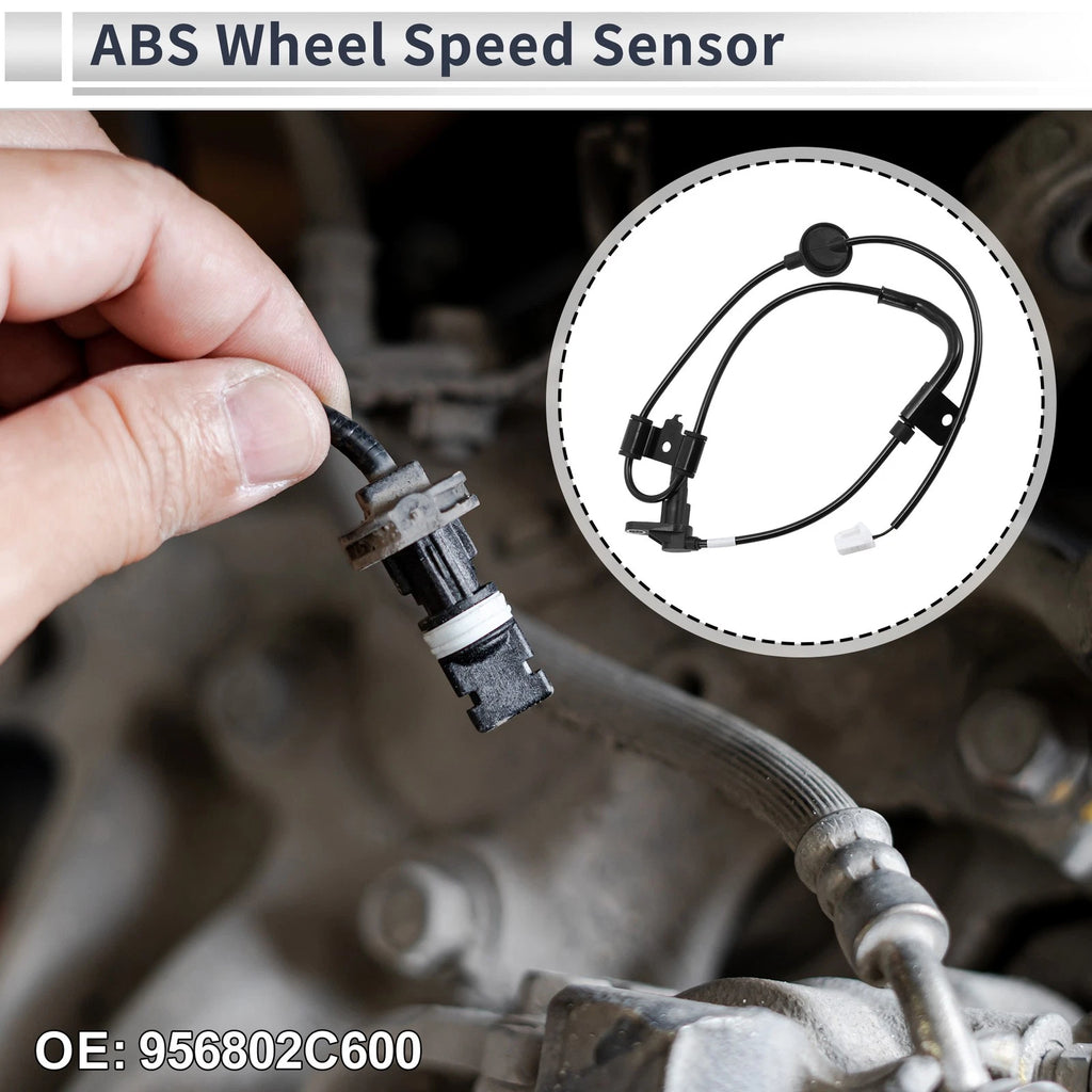 ABS Wheel Speed Sensor Replacement Front Left for Hyundai Tiburon (2005–2008)
