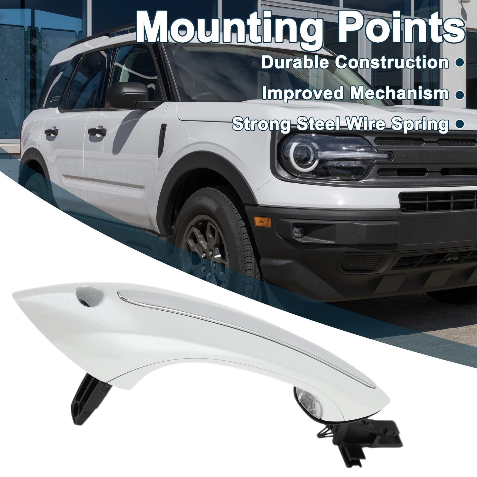 Exterior Door Handle Replacement for BMW 5 6 7 F12 Front Left (2011–2019)