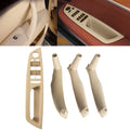 4X Inner Interior Door Pull Handle Trim Cover for BMW X5 E70 X6 E71 E72 (2007–2013) Beige RHD