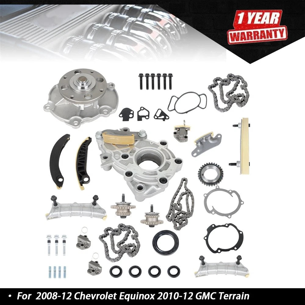 Timing Chain Kit for GMC Terrain (2010–2012) & Chevrolet Equinox (2008–2012)
