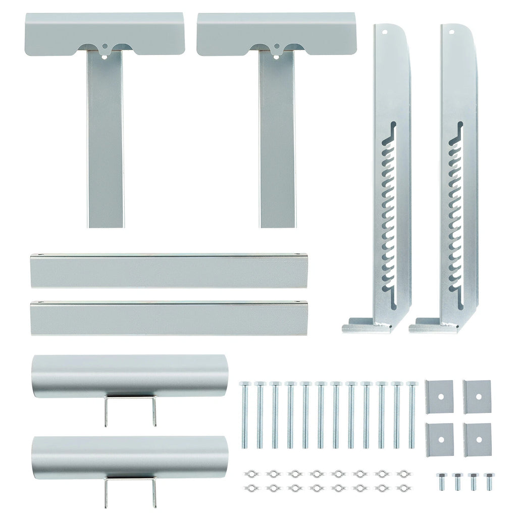 2 Pack Scaffold Extension Ladder Jacks for Adjustable Stability (Up to 20")