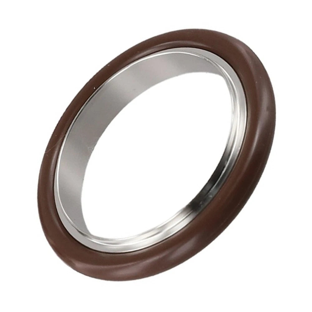 2PCS KF40 Vacuum Center Ring with O Ring for Vacuum Clamp Parts