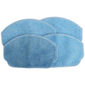 4 Pack Microfiber Mop Cloths for Cecotec Conga 999 (Robot Vacuum)