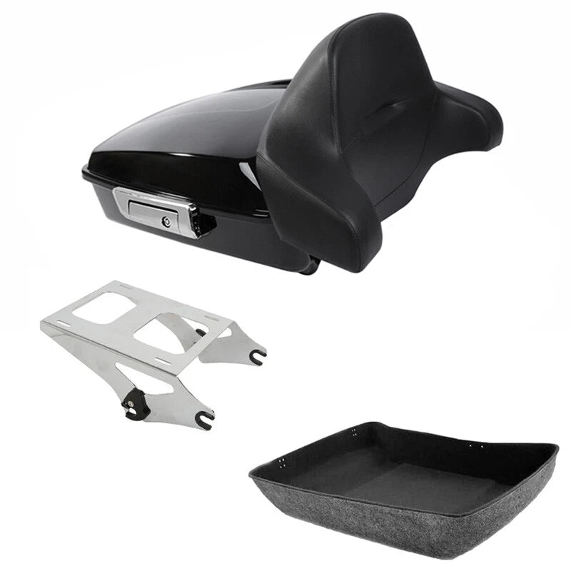 Chrome Mount Rack for Harley Touring (2014–2026)