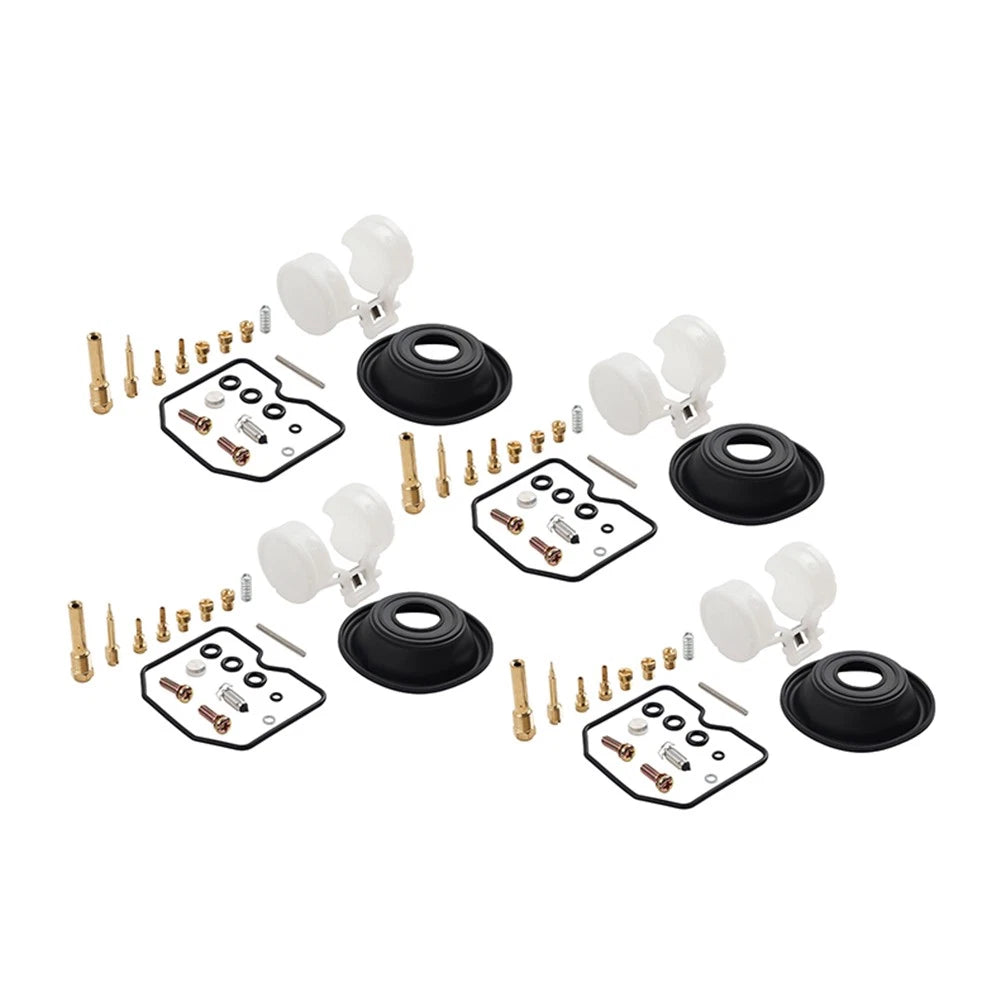4X Carburetor Repair Kit Float Diaphragm for Suzuki Bandit GSF600 (1996–2003)