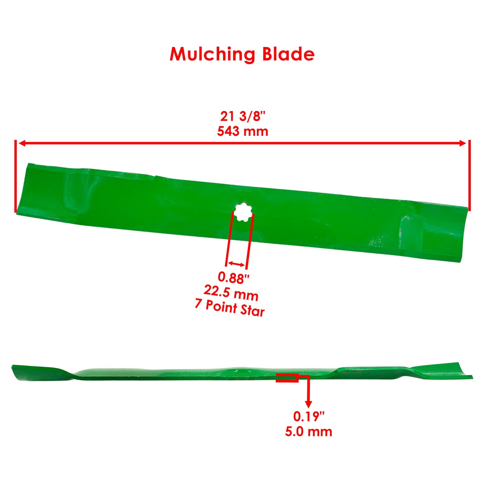 Deck Blade 42 Inch Replacement for John Deere X330 X340 LT160 D105 (2001–2018)