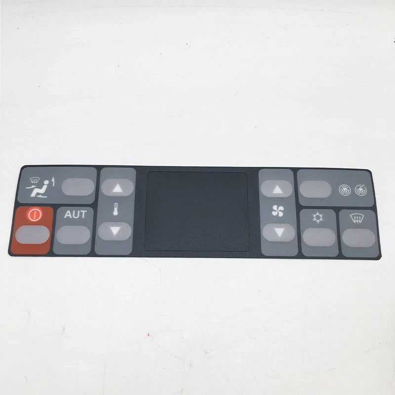 Conditioning Controller Panel Switch Button Sticker for Cat 320B/C/D (1999–2008)