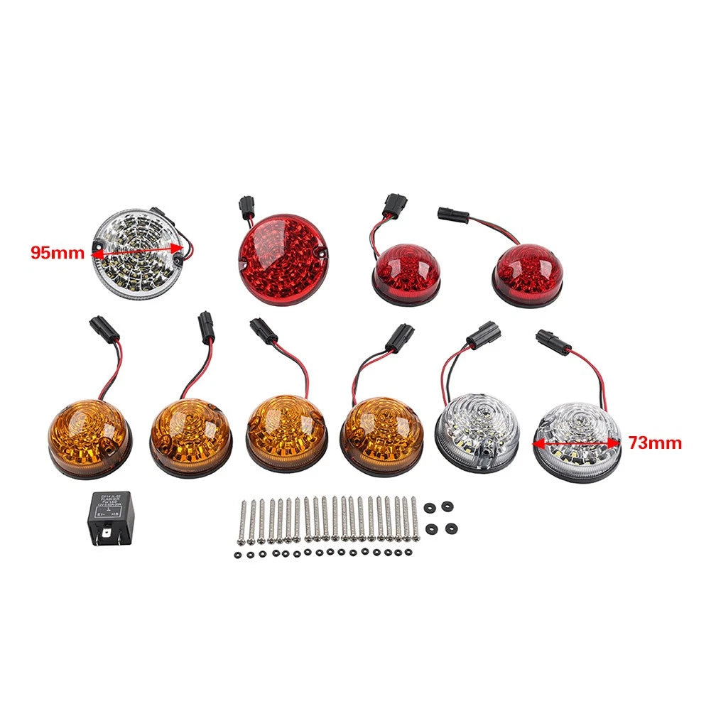 10x LED Indicator Light Kit for Land Rover Defender (1990–2016)