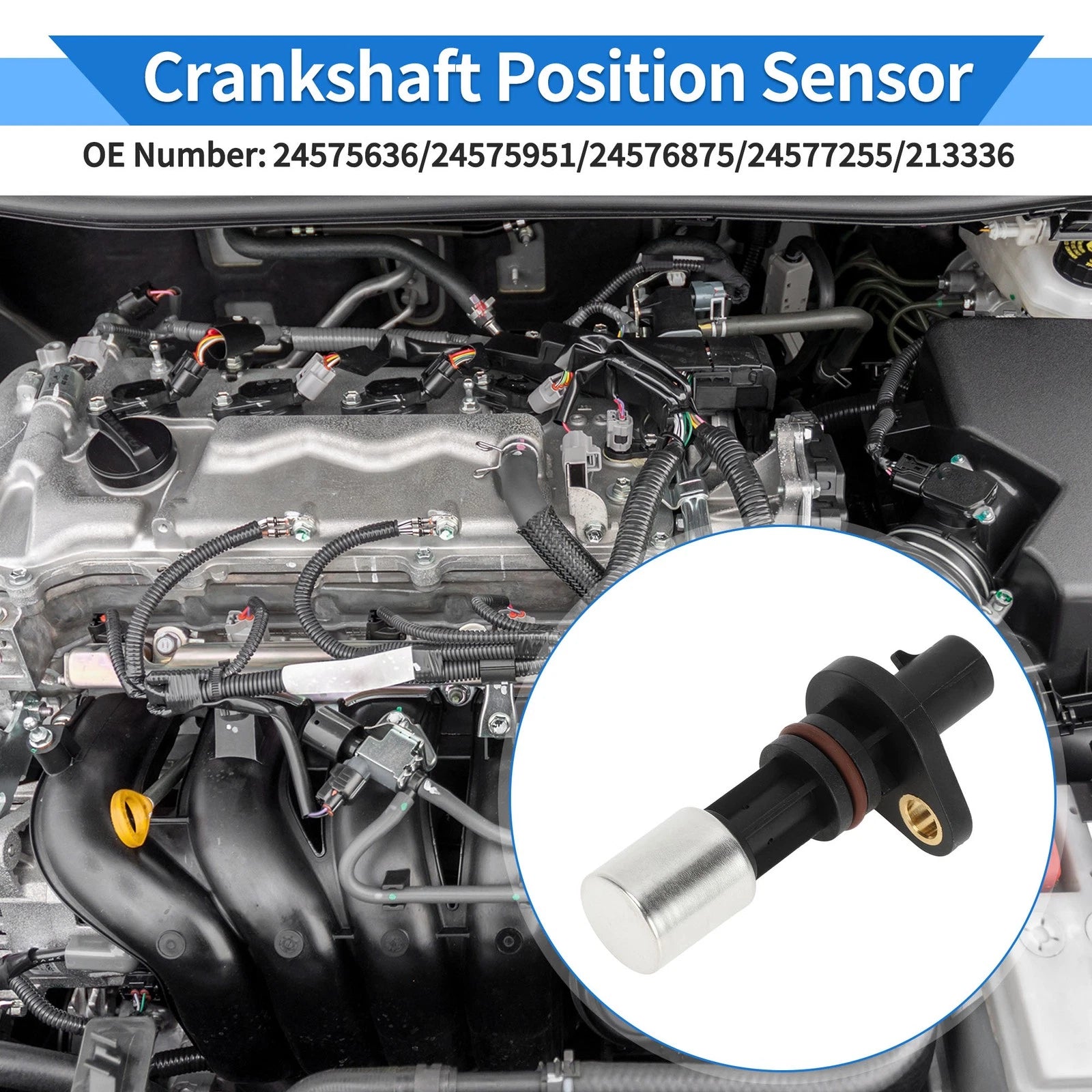 Crankshaft Position Sensor Replacement for Chevrolet S10 Pickup 1994-1998