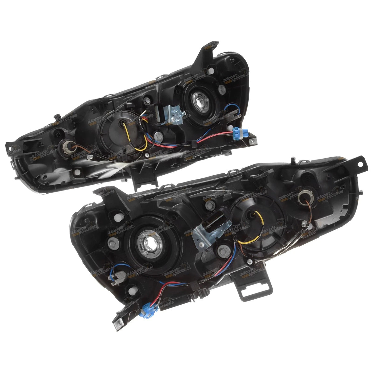 LH+RH Halogen Headlight Pair for Mitsubishi Lancer CJ (2007–2015)