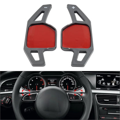 Steering Wheel Shifter Paddle Extensions for Audi A3 A4 A5 A6 A7 S3 S4 S5 S6 S8