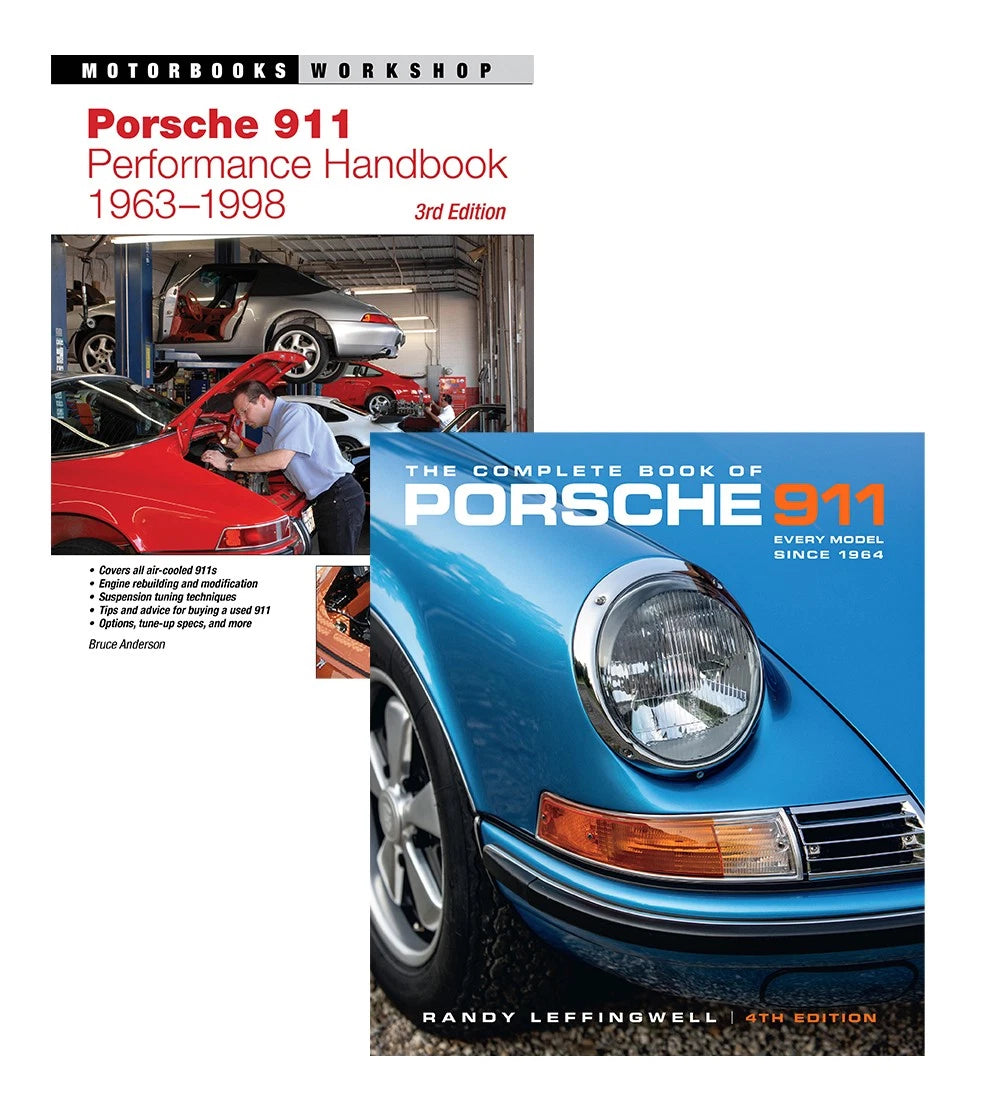 2-Book Set: Complete Guide & Performance Manual for Porsche 911 (1963–1998)