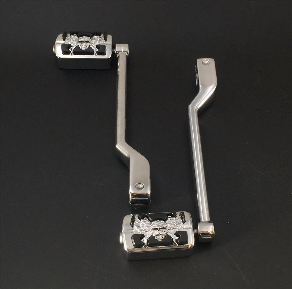 2PC Toe Shift Lever Foot Peg for Harley-Davidson FL Softail Trike (2010–2023)
