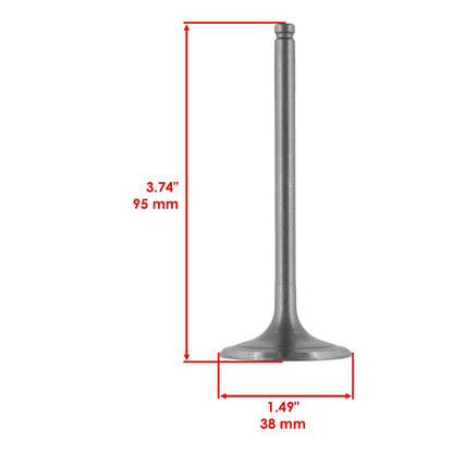 Intake Exhaust Valve for Honda TRX520FM6 FourTrax Foreman Rubicon EPS (2020–2026)