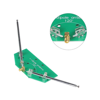 Adjustable V Dipole Antenna Kit for Satellite Aviation