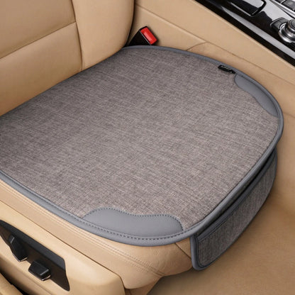 Stylish Linen Car Seat Cover for Front Seats with Elastic Design for Fit
