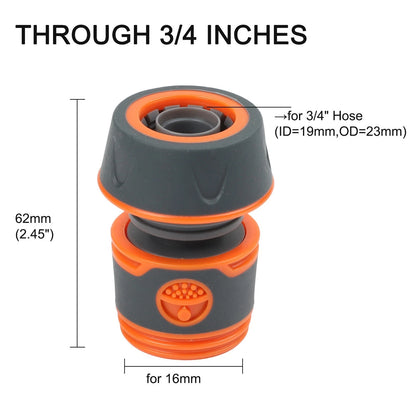 16mm Quick Connector Hose Adapter for DIY Irrigation (No Year Range)