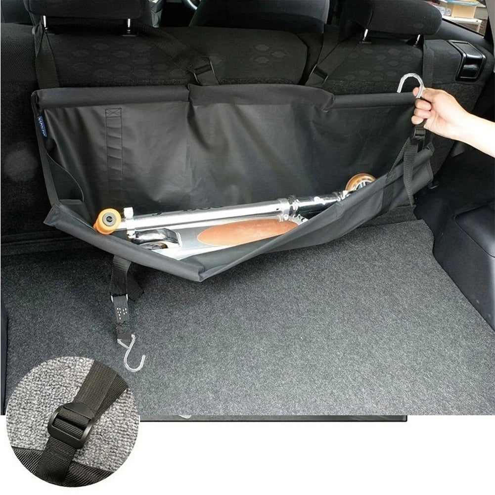 Waterproof Oxford Fabric Car Trunk Storage Organizer with Multiple Compartments