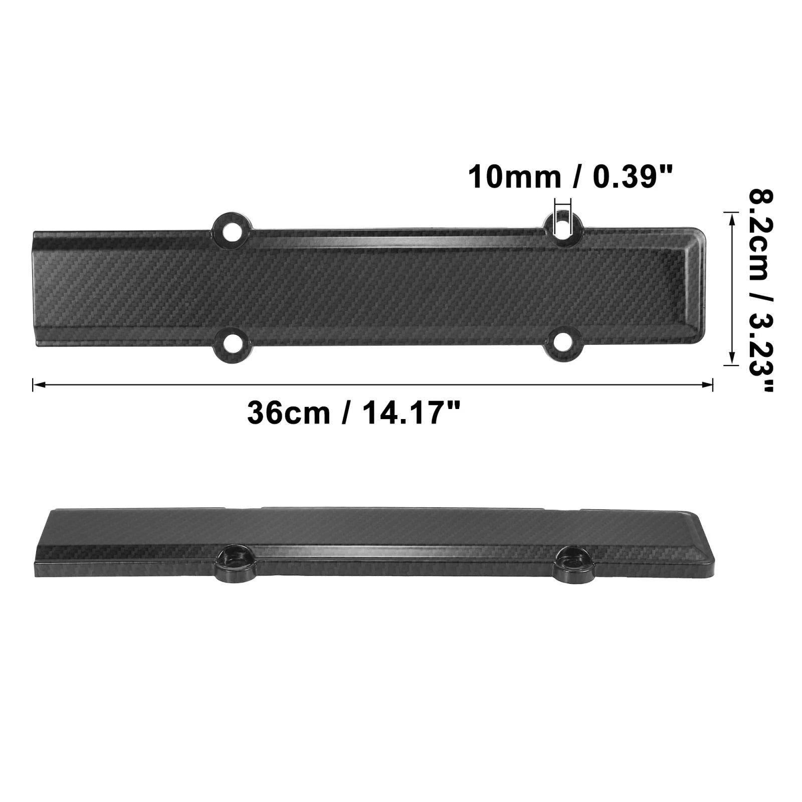 Engine Valve Spark Plug Cover Black for Honda Civic (2016–2021)