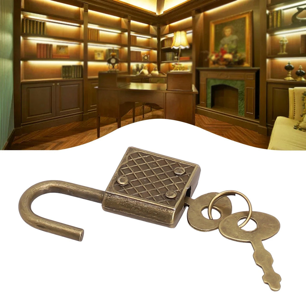 Key Lock Padlock for Rugged Use