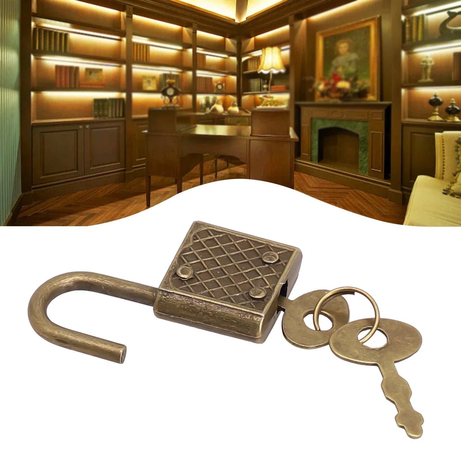 Key Lock Padlock for Rugged Use