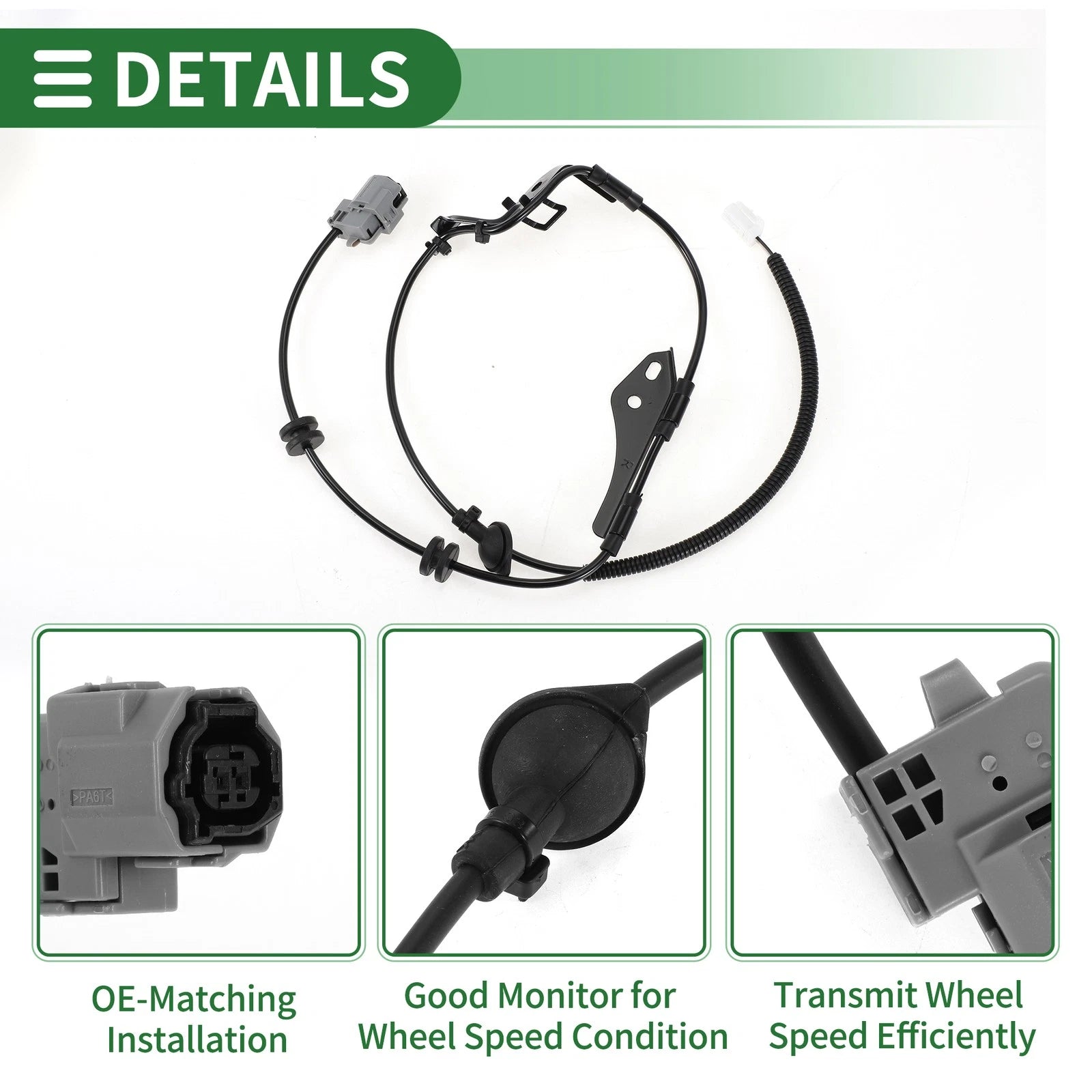 ABS Wheel Speed Sensor No. 8951612180 for Toyota Corolla (2014–2019)