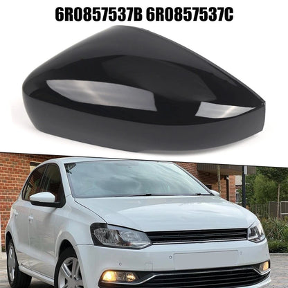 Mirror Cover for Polo MK5 (2009–2017) Left Side Gloss Black ABS