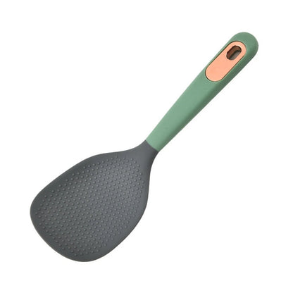 Lightweight Silicone Rice Spoon for Quick Drainage and Drying