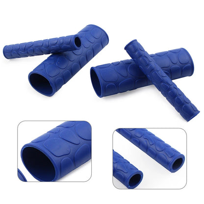 2X Soft Hand Grips for Dirt Bike Motorcycle Blue