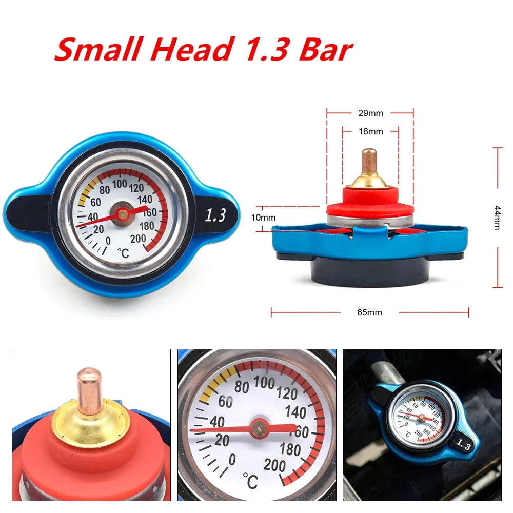 1.3BAR Thermostatic Radiator Cap for Universal Applications (Aluminum Alloy)