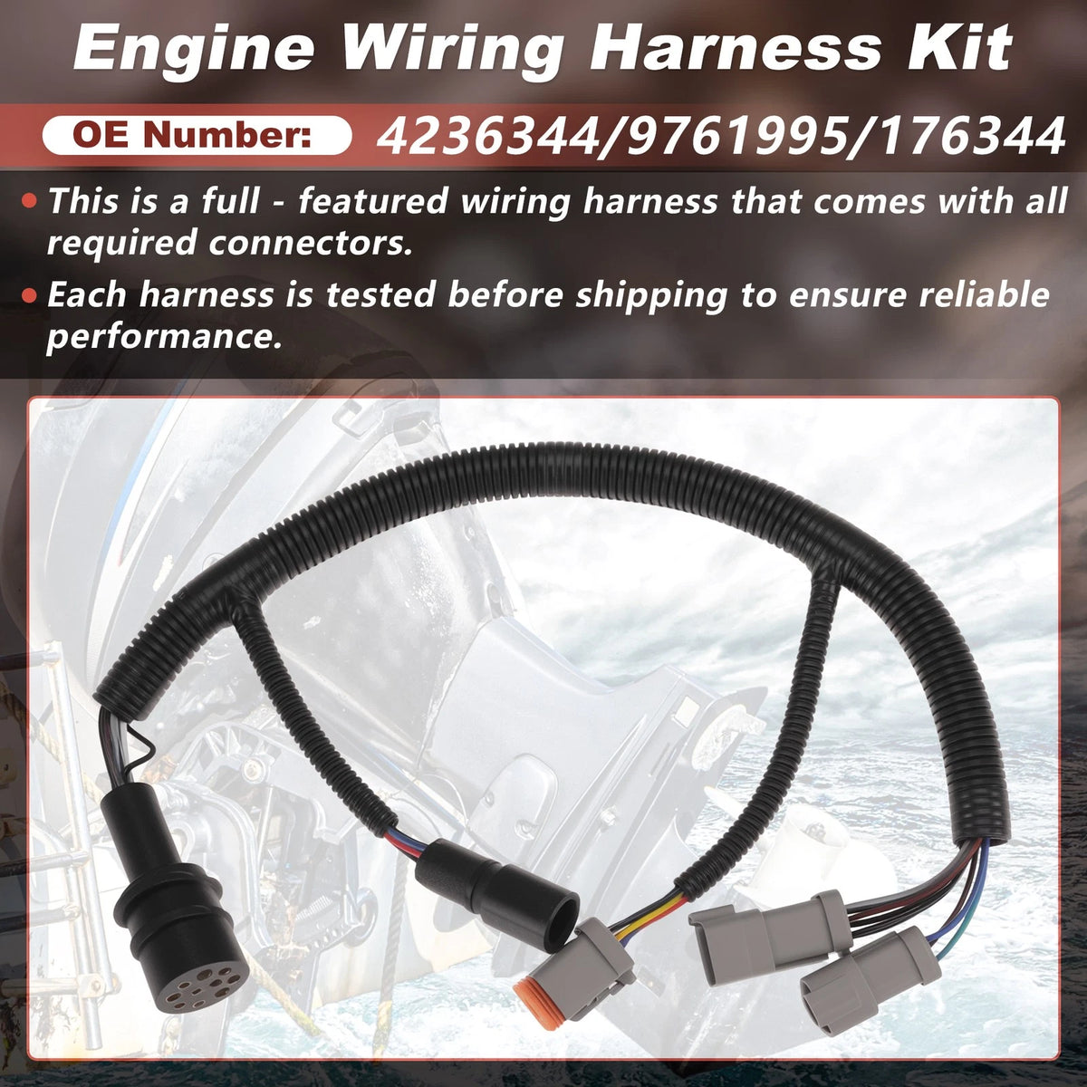 Engine Wiring Harness for Johnson Evinrude (1976–1995) 4236344