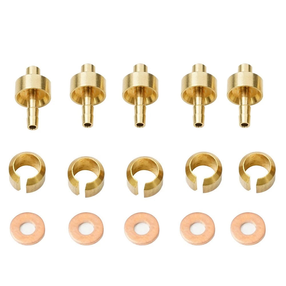 Set of 5 Olive Oil Naald Head for HOPE Hose Insert