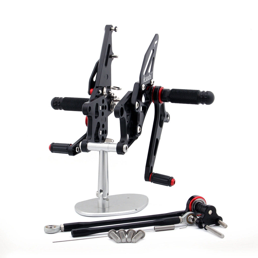 Rearset for Honda CBR600RR (2007–2008) Black