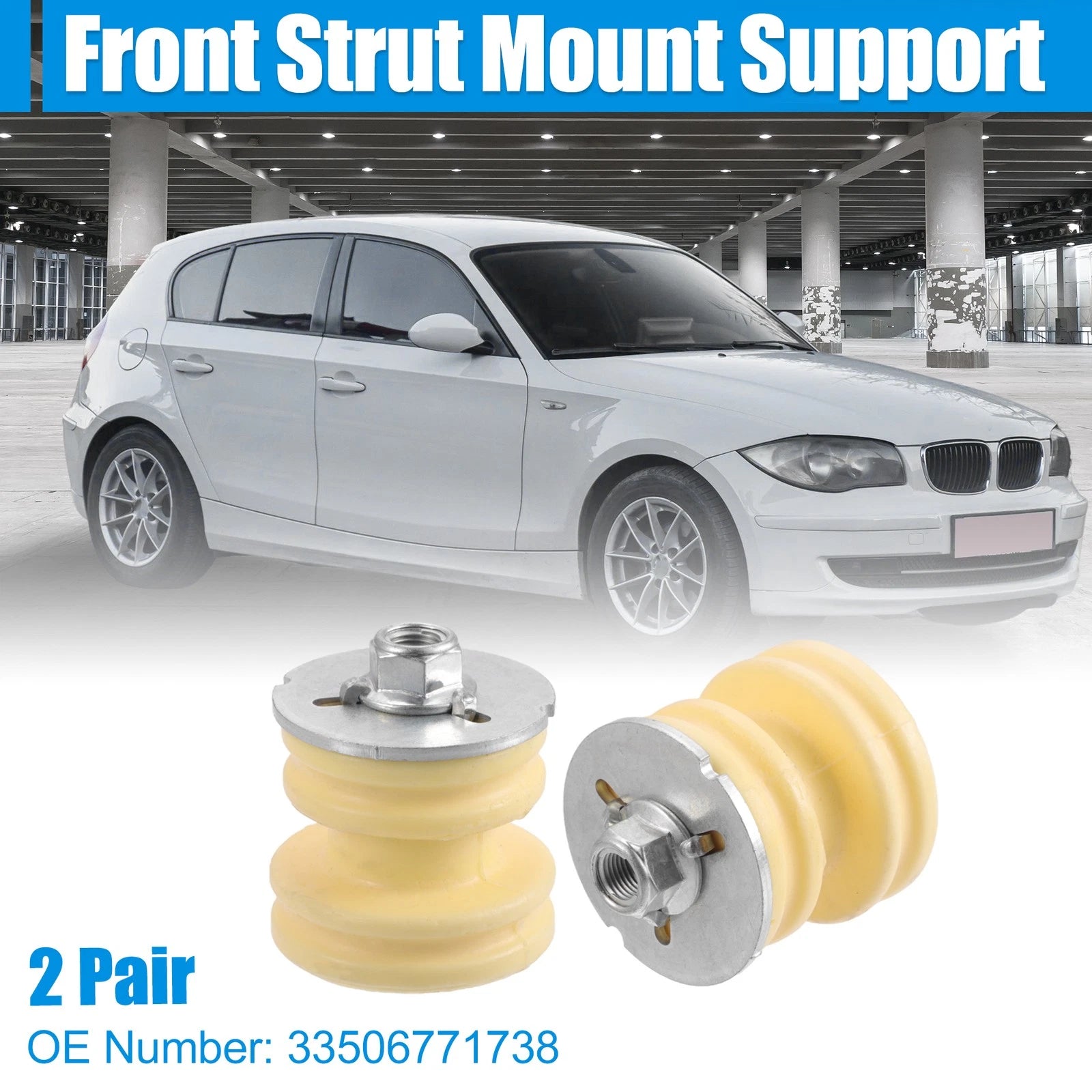 Strut Mount Support Kit Upper Lower for BMW 3 Series (2006–2015)
