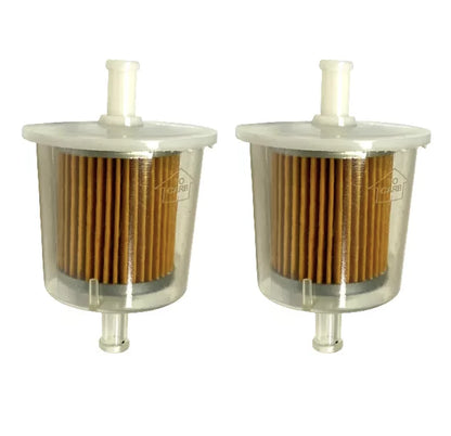 2Pcs Fuel Filter Assembly for Johnson Evinrude OMC Outboard (5005266, 5007326, 5007335)