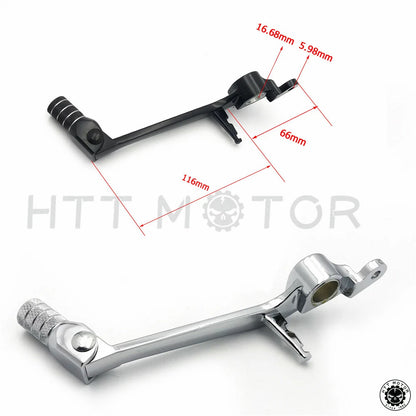 Silver Stable Brake Shift Pedal Foot Lever for Yamaha YZF R6 (2006–2010)