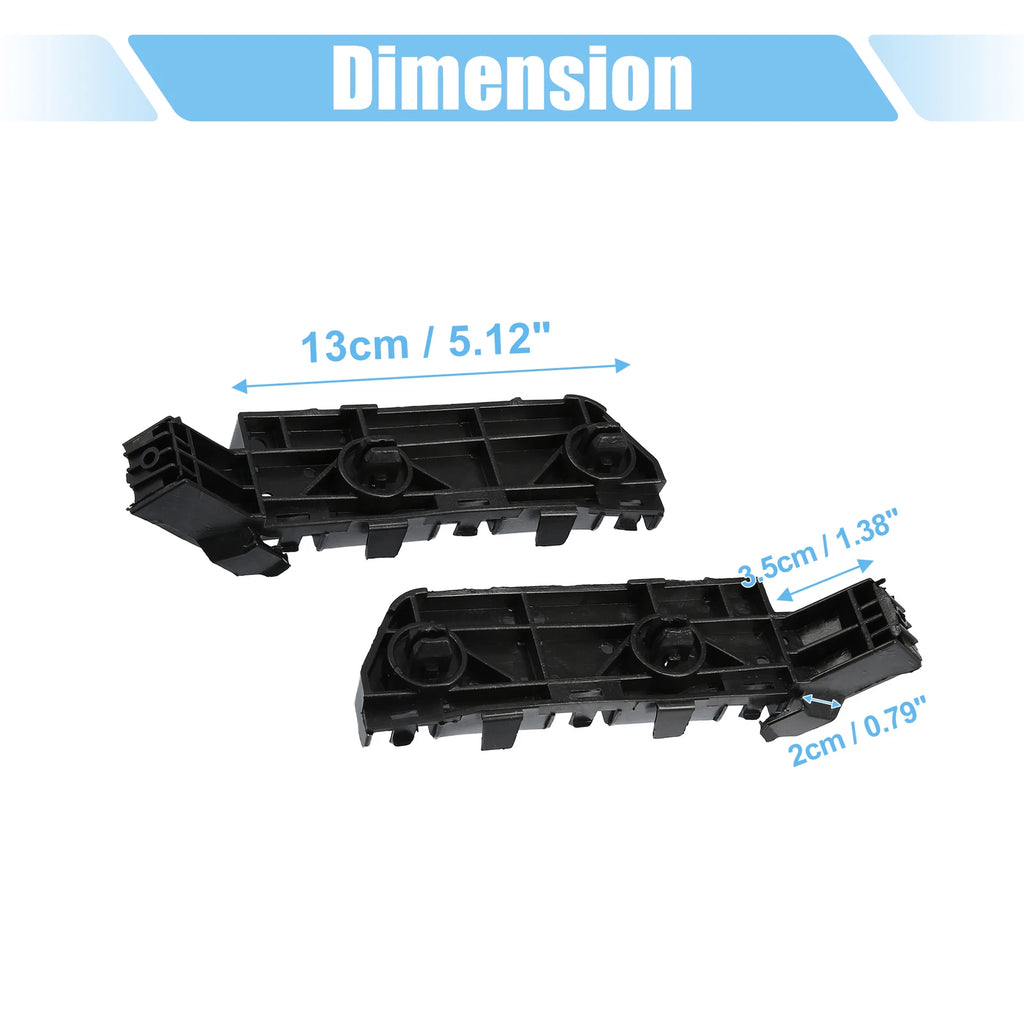1 Pair Front Bumper Bracket 71193SWA003 for Honda CR-V (2007–2011)