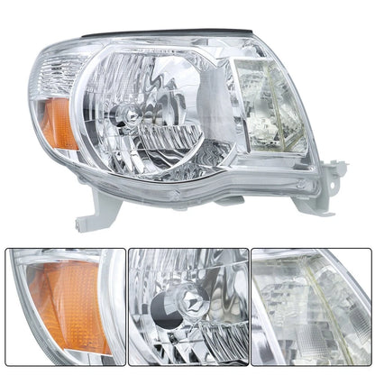 Headlight Set for Toyota Tacoma (2005–2011) Left/Right Halogen