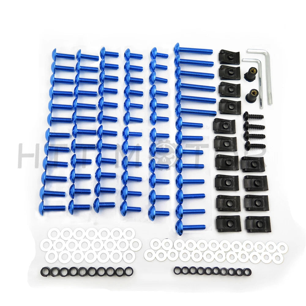 CNC Alloy Fairing Bolt Kit for Suzuki